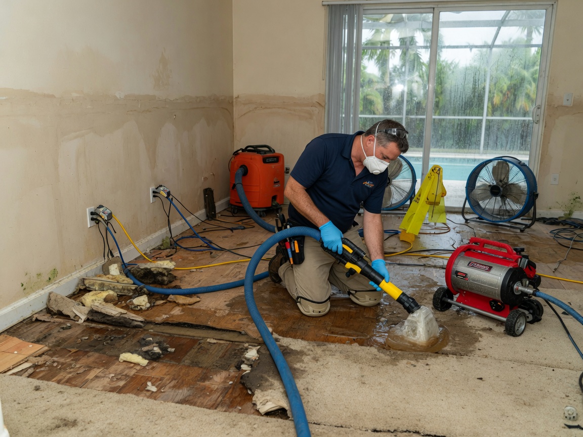 Water Damage Restoration in Davie, FL